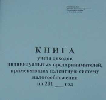 Скачать книгу доходов для ип на патенте в 2023 году